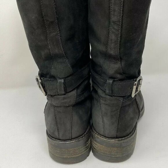 La Canadienne Sz 8 Silvana Suede Waterproof Lug Pull On Boots - Picture 10 of 11